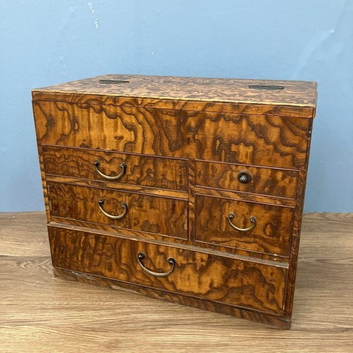 Japanese vintage wooden sewing - vintage,