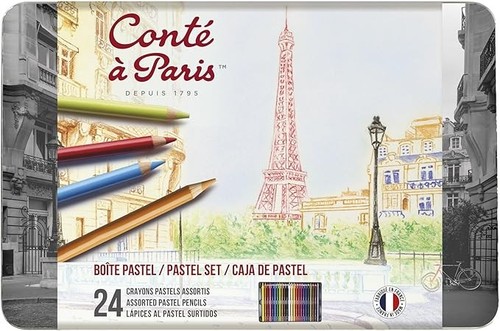 Conte paris pastel pencil - a,