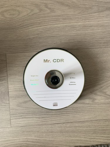 Cdr 700mb recordable disk - mr.,