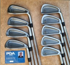 Superb TITLEIST DCI Gold Irons 3-Sw STIFF steel MMC Midsized grip PGA Pro Seller