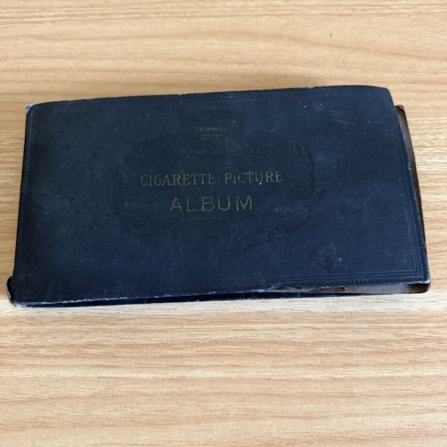 Vintage cigarette card album - card,