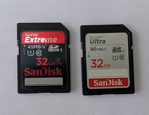 32gb sandisk hc memory - 2x,