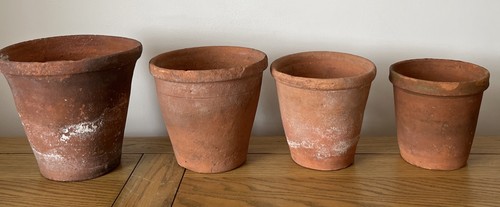 Four vintage large - , thrown
