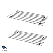 2x Stainless Steel Trivet Pot