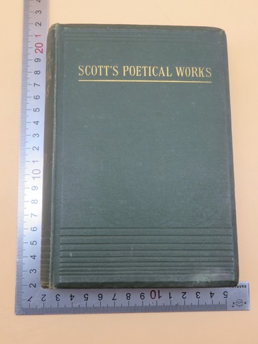 Scotts poetical works sir - works,