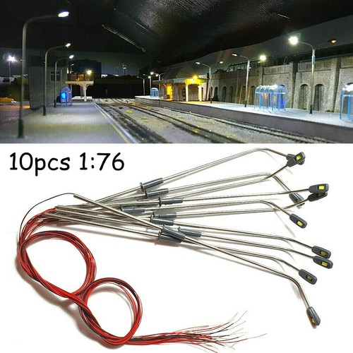 10x model railway train street - model,