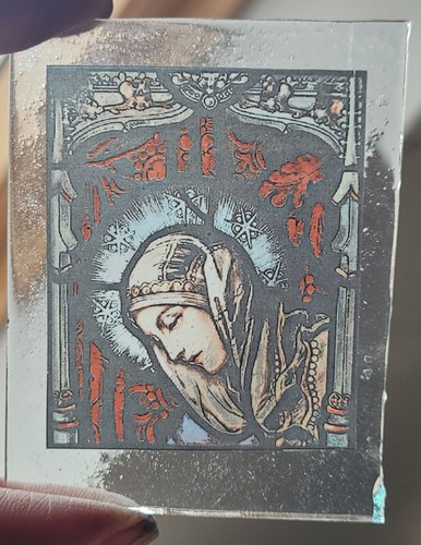 Stained glass mary the - stained,