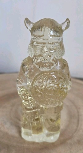 Vintage bohemia glass viking - vintage,