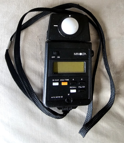 Minolta auto metre iii loght - auto,