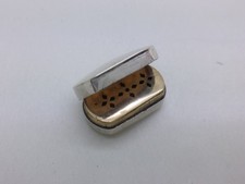 George III 1805 Sterling Silver Plain Vinaigrette Hallmarked Birmingham