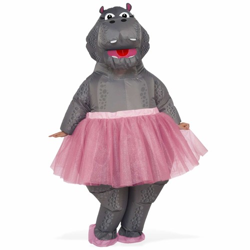 Inflatable hippo ballerina - inflatable,