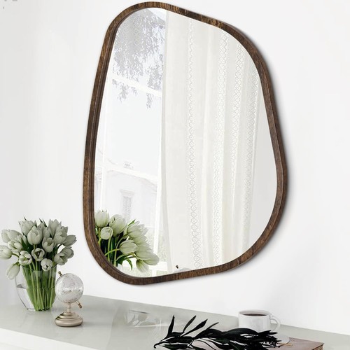 Asymmetrical accent mirror - mirror, for