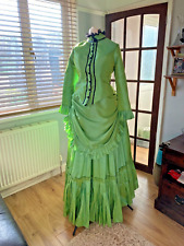Victorian Day Dress. Civil War Dress, Bustle dress, Period Costume, Gilded Cage 