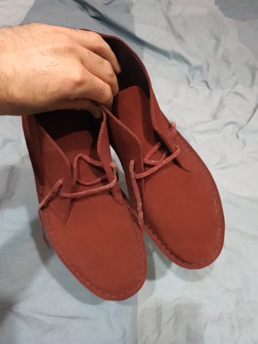 Clarks desert boots - desert, (rust