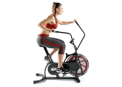 Marcy fan exercise bike with - bike,