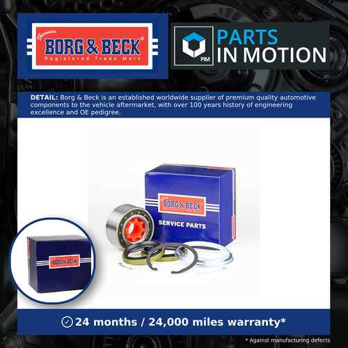 Wheel bearing kit fits - kit, toyota