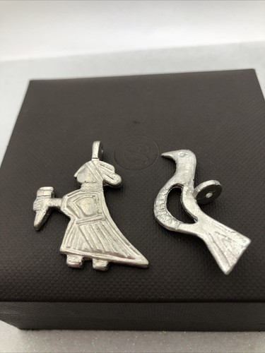 Viking valkyrie pendant bird - pendant,