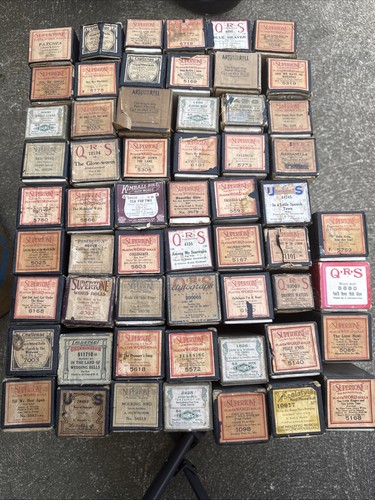 Vintageplayer piano rolls lot - vintageplayer,