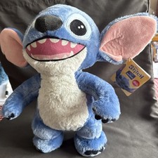 DISNEY LILO & STITCH MOVIE STITCH CUDDLY 12"PLUSH SOFT TOY TEDDY + TAGS