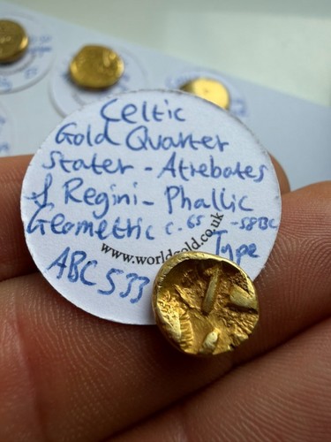 Celtic gold quarter - gold, stater