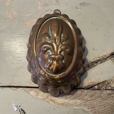 Vintage copper fleur de lys