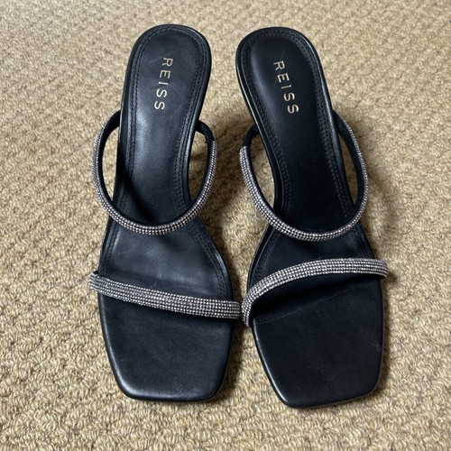 Reiss sparkle crystal sandals - sparkle,