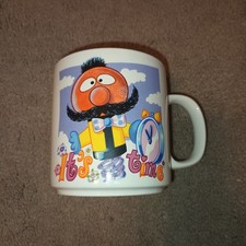 Magic Roundabout It's Time White Ceramic Coffee Cup Mug - Serge Danot