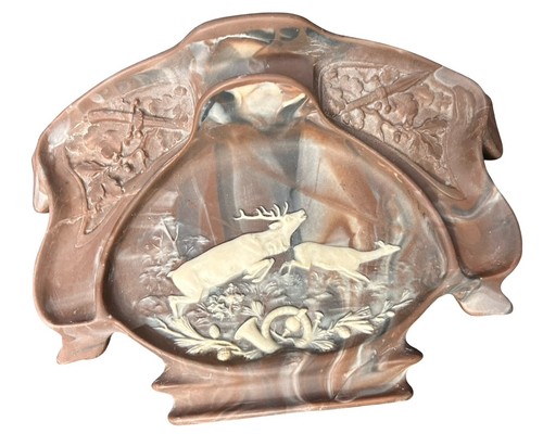 Vtg incolay stone deer - incolay,