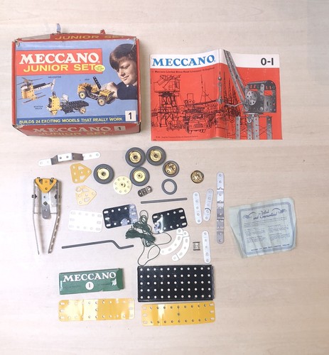Vintage meccano junior set - meccano,