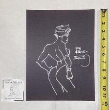 Frank Miller Original Art Sketch, Sin City, 300, Dark Horse
