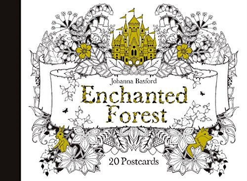 Enchanted forest postcards - enchanted,