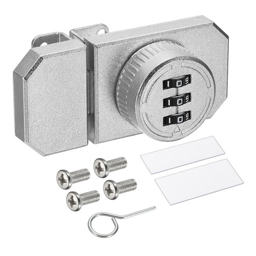 Glass door lock double - door,