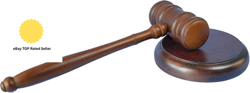 Premium wooden gavel with - wooden,