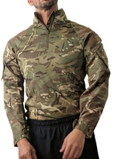 British UBACS Combat Shirt - Full MTP, Long Sleeve Under Armour, 180/100 Medium
