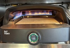 Burnhard Fat Tony Neapolitan Pizza Oven  GLP  Thick Stone DUAL THERMOMETER 