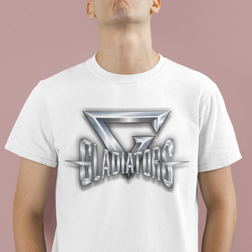 Gladiators tshirt 90s - gladiators, tshirt-tv