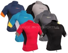 Mens Rash Vest Short Sleeve