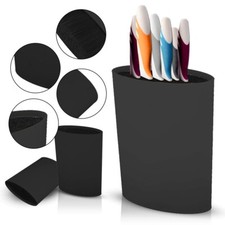 Black Knife Block Holder Oval