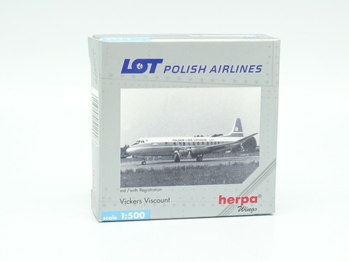 Herpa vickers viscount 500 - herpa,