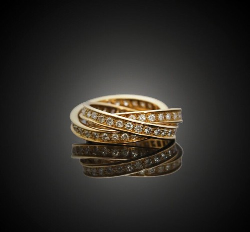 Cartier 18k trinity full - cartier,