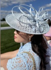 HOBBS Pale Blue Fascinator Hat