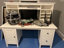 White IKEA Computer Desk