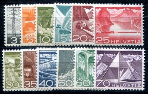 Switzerland 1949 529 540 - switzerland,