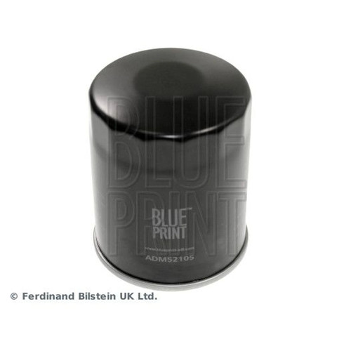 Blue print engine oil filter - print,