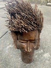 Bamboo Root Carved Head