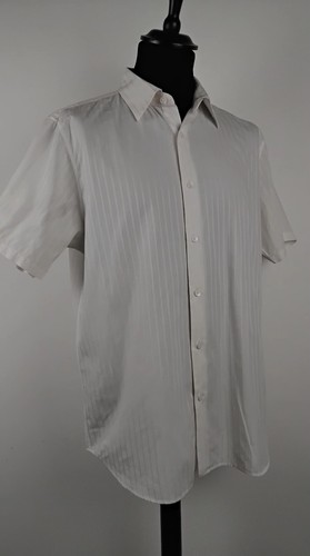 Calvin klein striped - klein, button-up