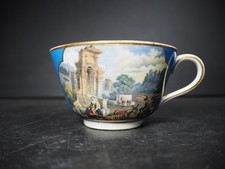 Antique Victorian Pratt Ware Tea Cup