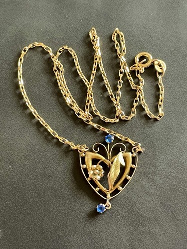 9ct gold antique - 9ct, edwardian