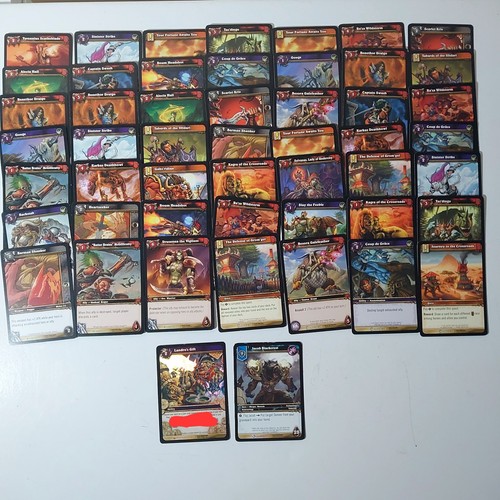World warcraft trading card - of,