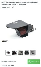 MST Performance BMW G30/31 540i B58 Air Induction Kit MST-BW-G5401